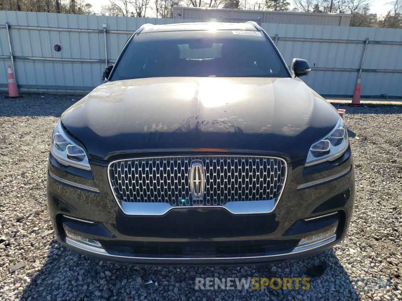 5 Photograph of a damaged car 5LM5J7XCXLGL23861 LINCOLN AVIATOR 2020