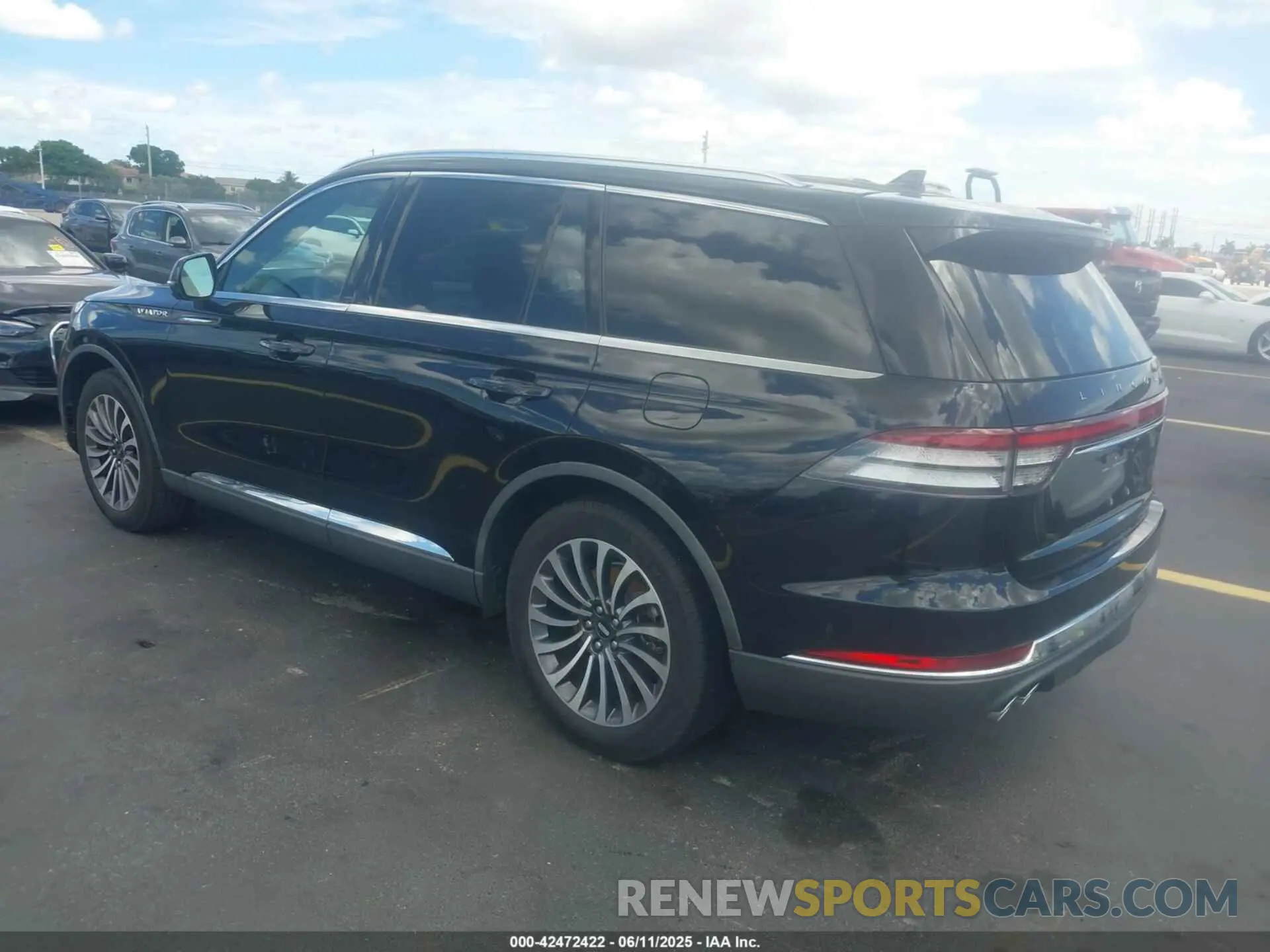 3 Photograph of a damaged car 5LM5J7WC0MGL12385 LINCOLN AVIATOR 2021