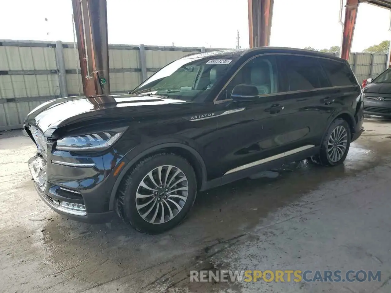 1 Photograph of a damaged car 5LM5J7WC5MGL17470 LINCOLN AVIATOR 2021