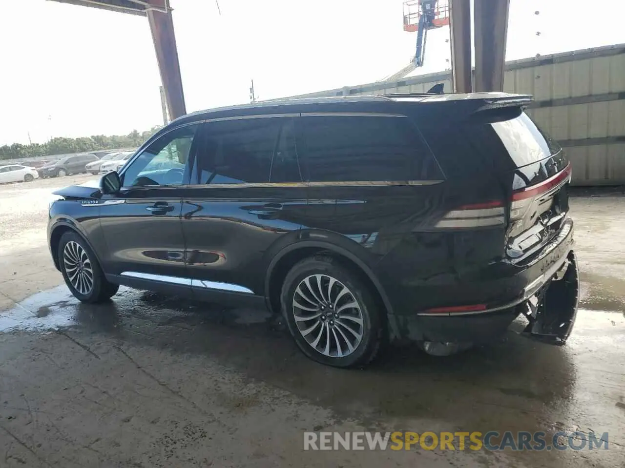 2 Photograph of a damaged car 5LM5J7WC5MGL17470 LINCOLN AVIATOR 2021