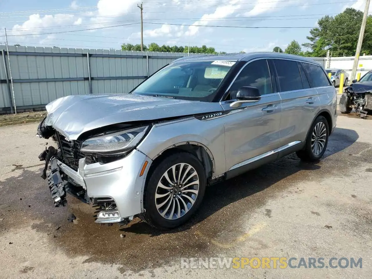 1 Photograph of a damaged car 5LM5J7WC9MGL03409 LINCOLN AVIATOR 2021