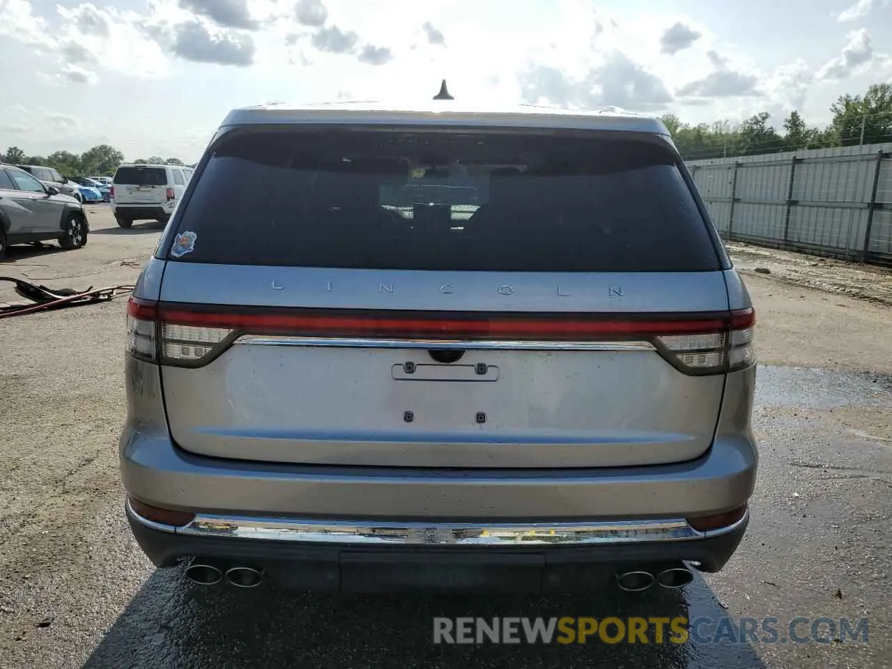 6 Photograph of a damaged car 5LM5J7WC9MGL03409 LINCOLN AVIATOR 2021