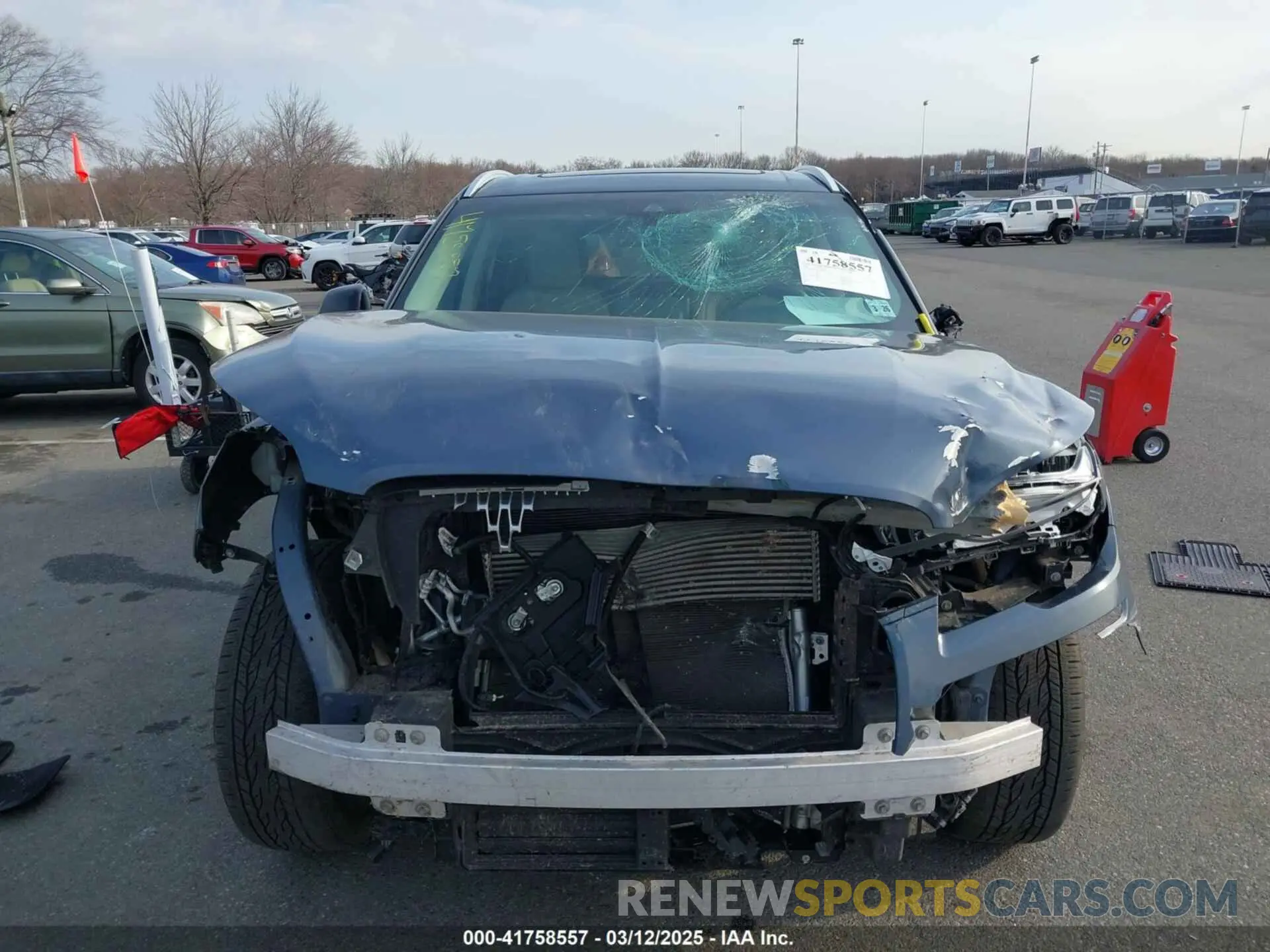 12 Photograph of a damaged car 5LM5J7XC1MGL09932 LINCOLN AVIATOR 2021
