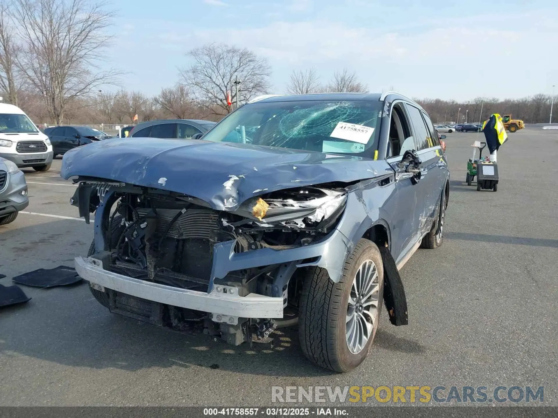 6 Photograph of a damaged car 5LM5J7XC1MGL09932 LINCOLN AVIATOR 2021
