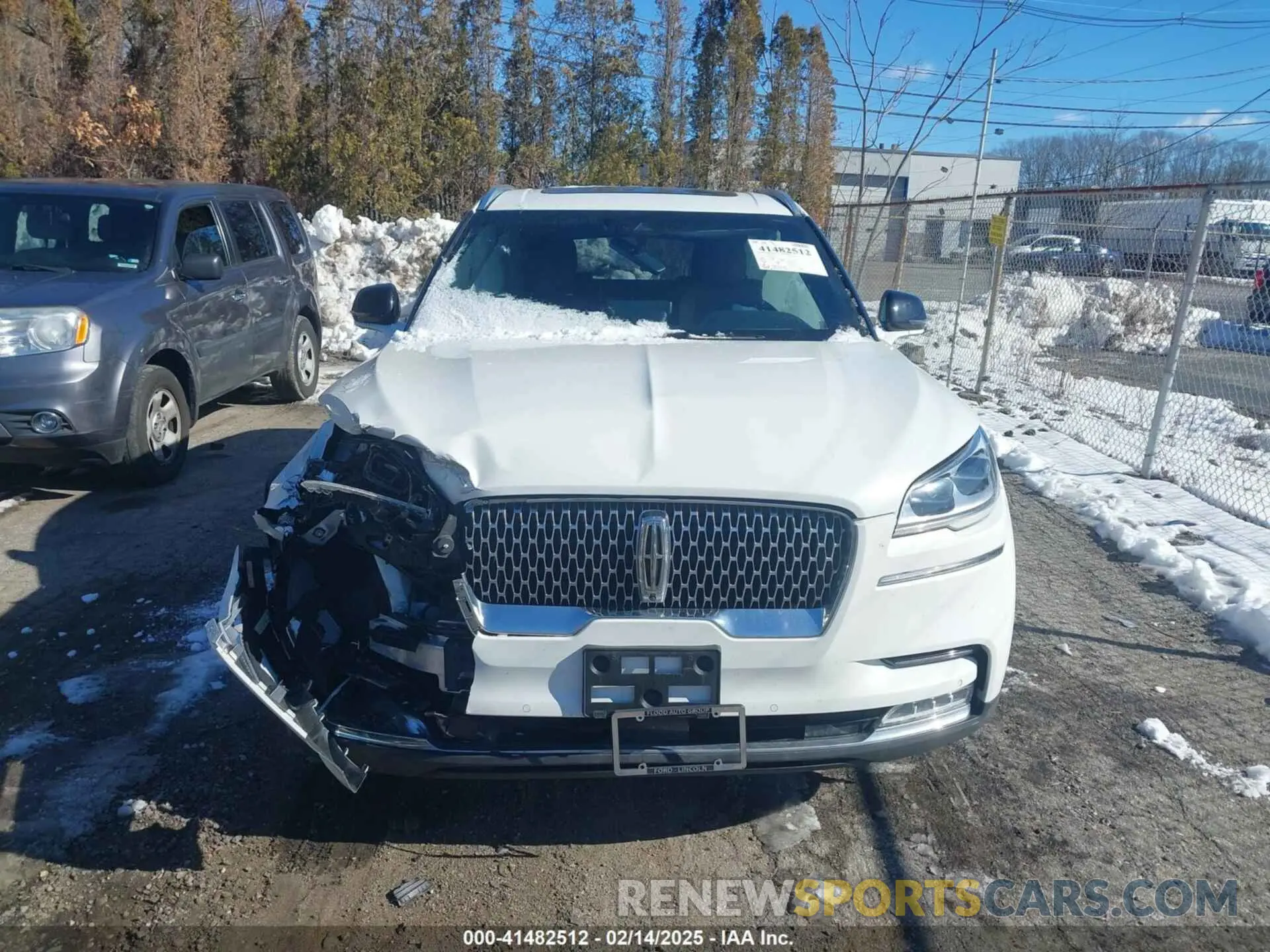 12 Photograph of a damaged car 5LM5J7XC3MGL08085 LINCOLN AVIATOR 2021