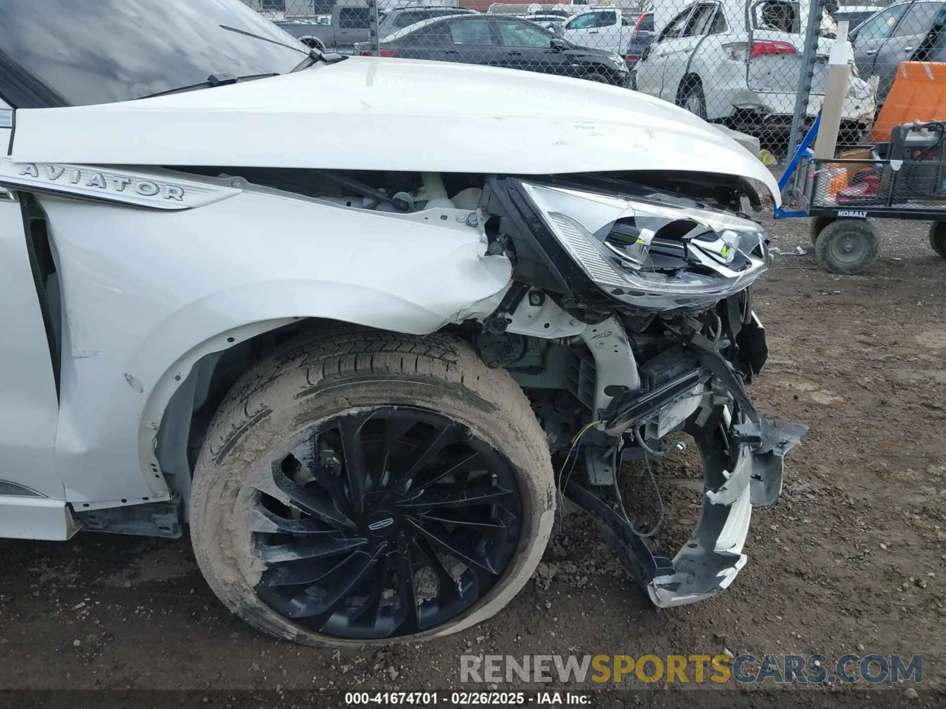 6 Photograph of a damaged car 5LM5J7XC5MGL18763 LINCOLN AVIATOR 2021