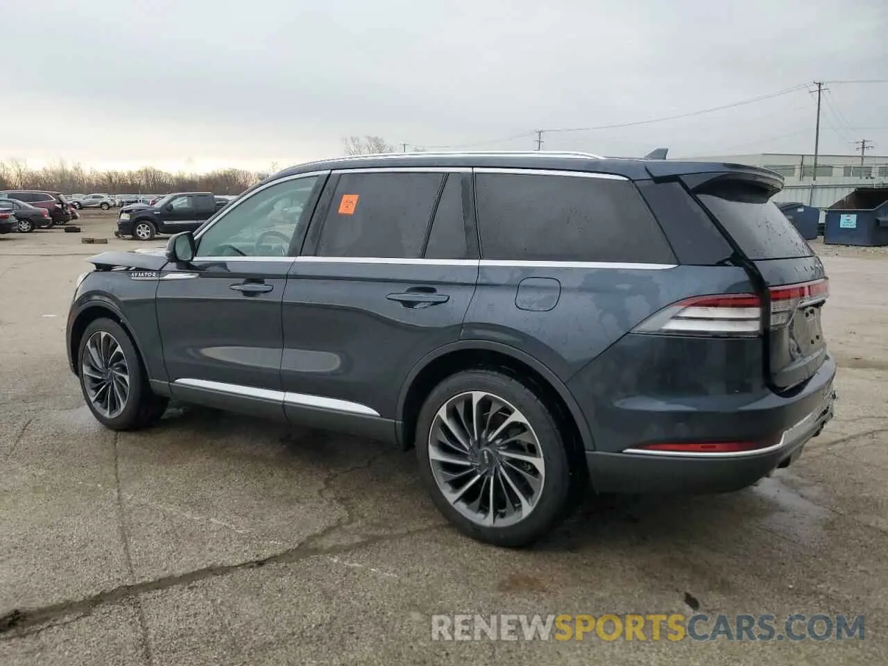 2 Photograph of a damaged car 5LM5J7XC7MGL03648 LINCOLN AVIATOR 2021