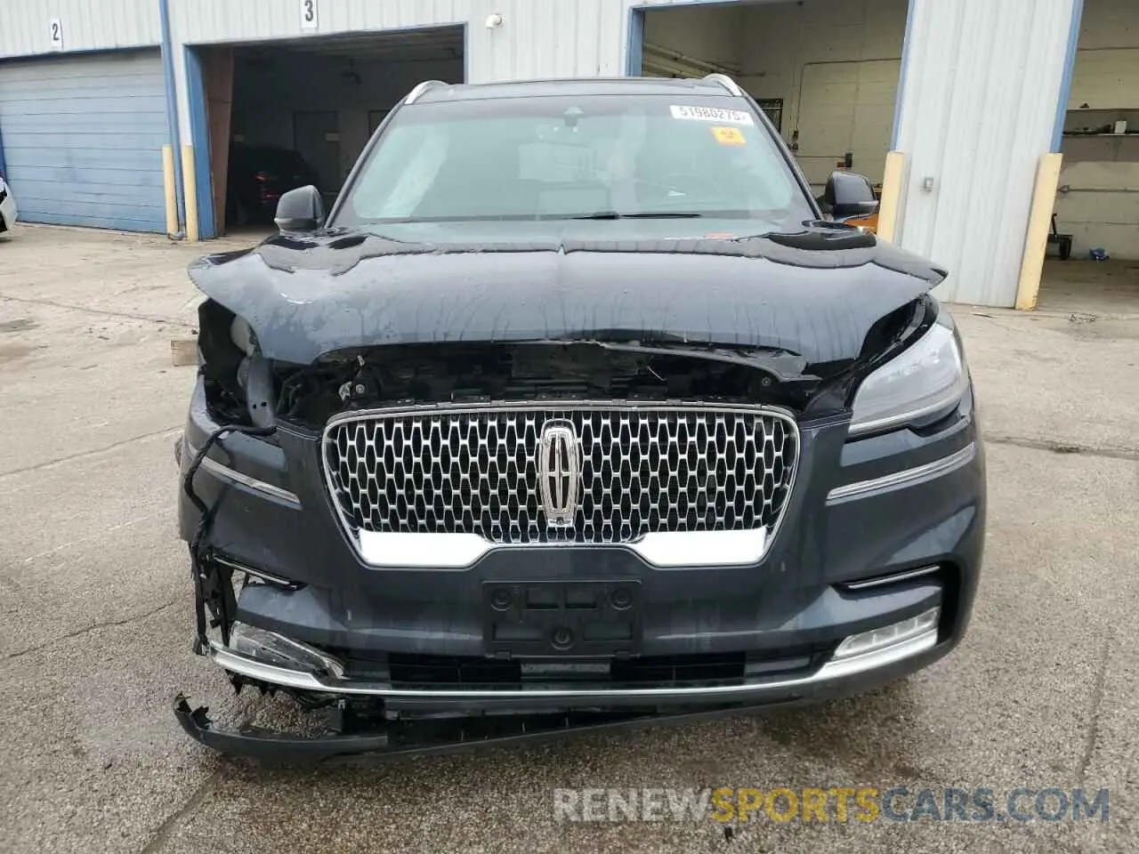 5 Photograph of a damaged car 5LM5J7XC7MGL03648 LINCOLN AVIATOR 2021