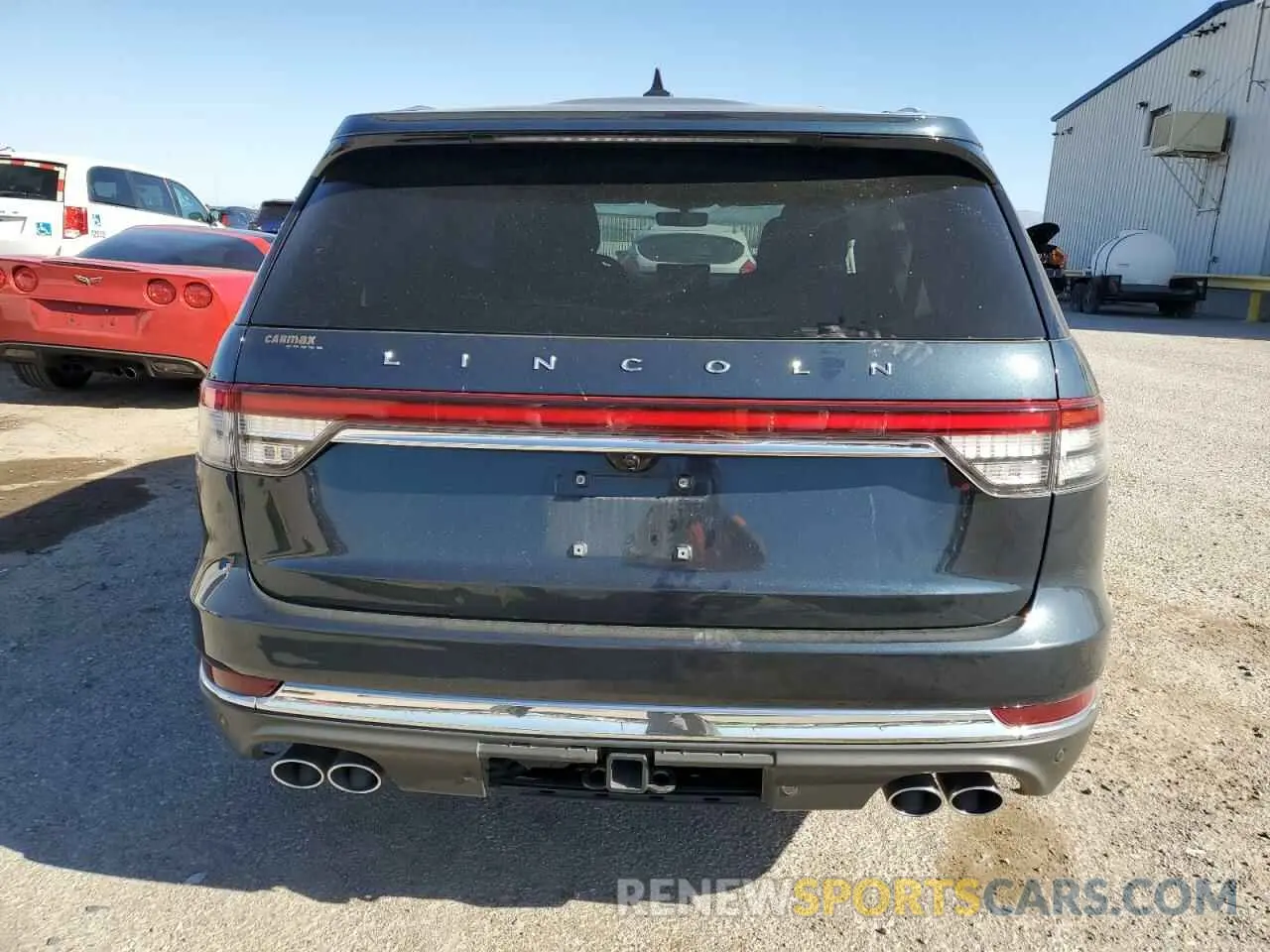 6 Photograph of a damaged car 5LM5J7XC7MGL03813 LINCOLN AVIATOR 2021