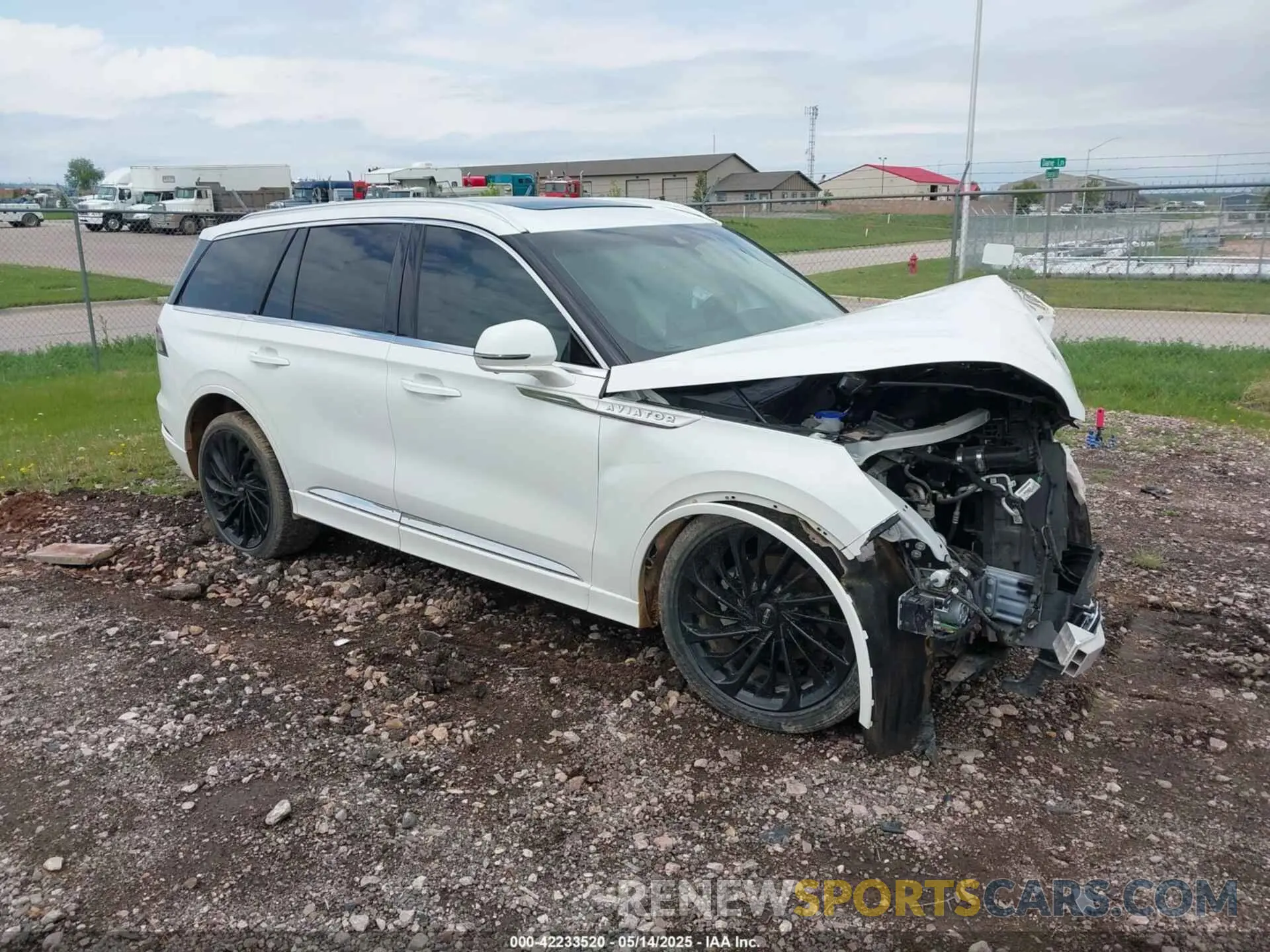 1 Photograph of a damaged car 5LM5J7XC8MGL00788 LINCOLN AVIATOR 2021