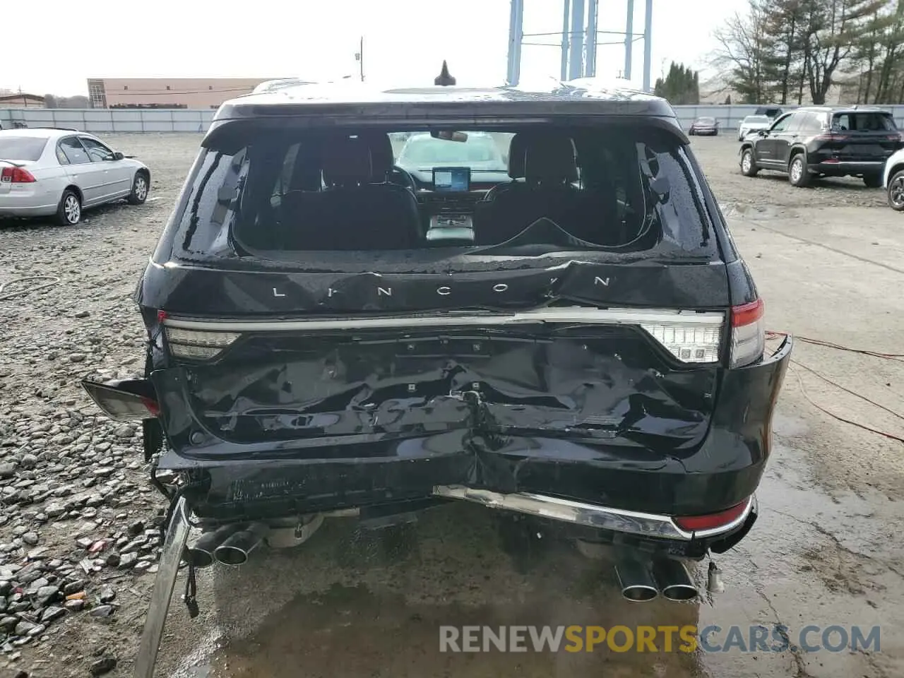 6 Photograph of a damaged car 5LM5J7XC8MGL03156 LINCOLN AVIATOR 2021