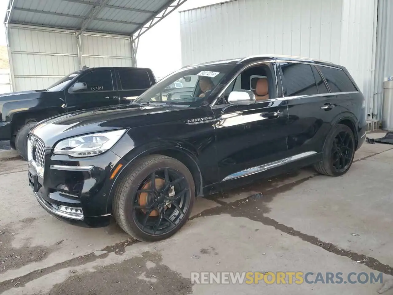 1 Photograph of a damaged car 5LM5J9XC9MGL02948 LINCOLN AVIATOR 2021