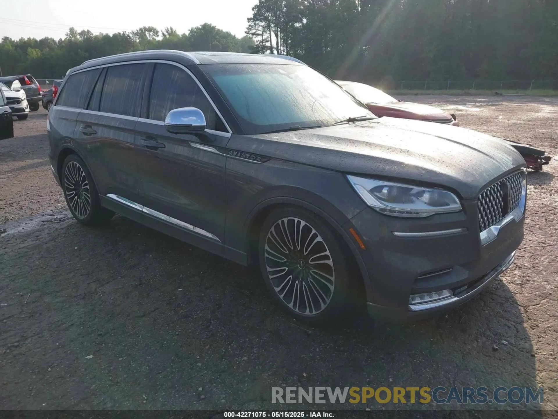 1 Photograph of a damaged car 5LM5J9XC9MGL15599 LINCOLN AVIATOR 2021