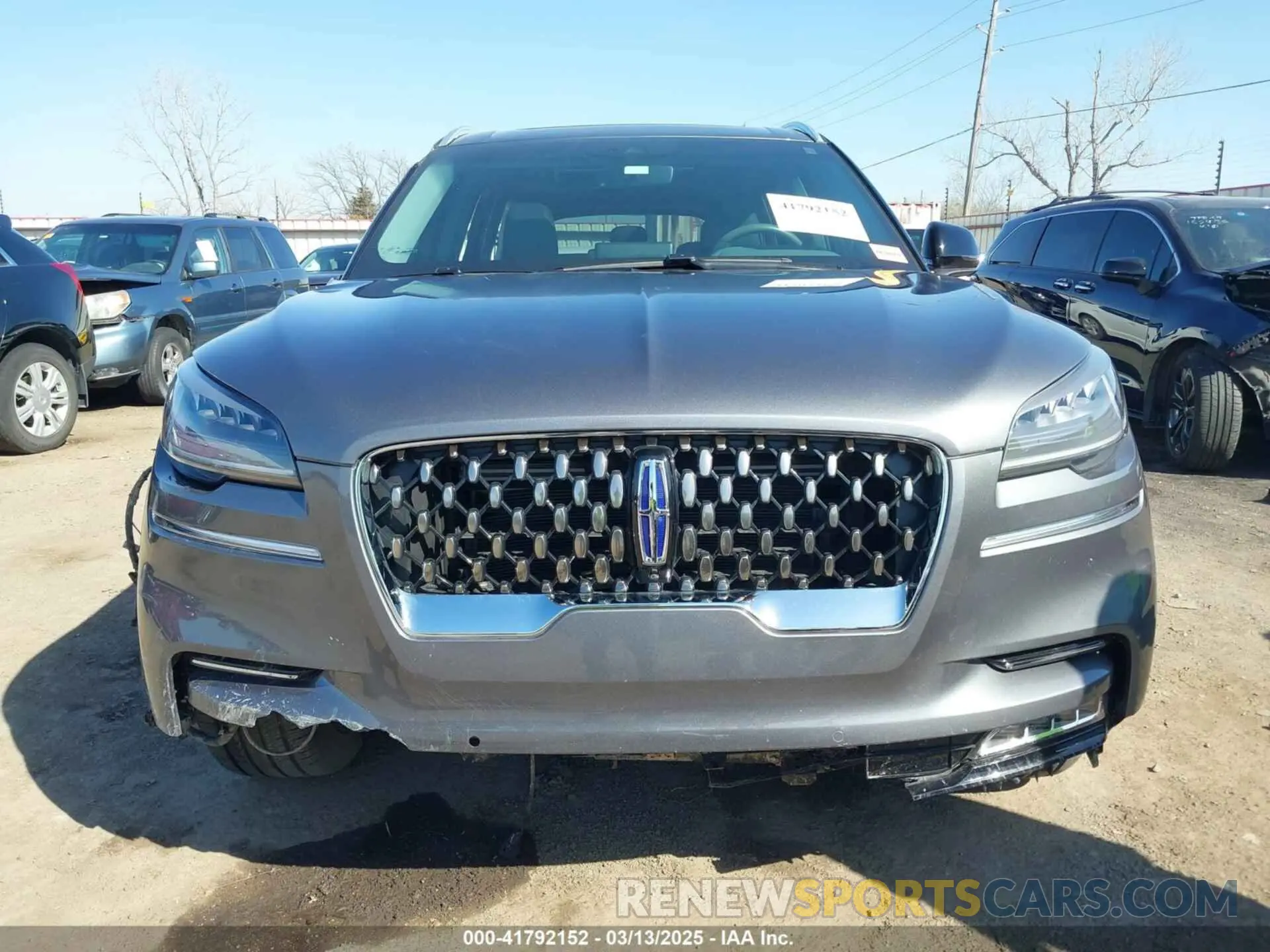 13 Photograph of a damaged car 5LMYJ8XY0MNL02044 LINCOLN AVIATOR 2021