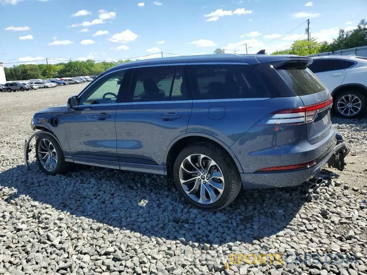 2 Photograph of a damaged car 5LMYJ8XYXMNL00804 LINCOLN AVIATOR 2021