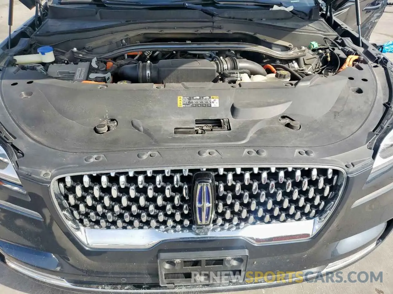12 Photograph of a damaged car 5LMYJ9YY8MNL02233 LINCOLN AVIATOR 2021