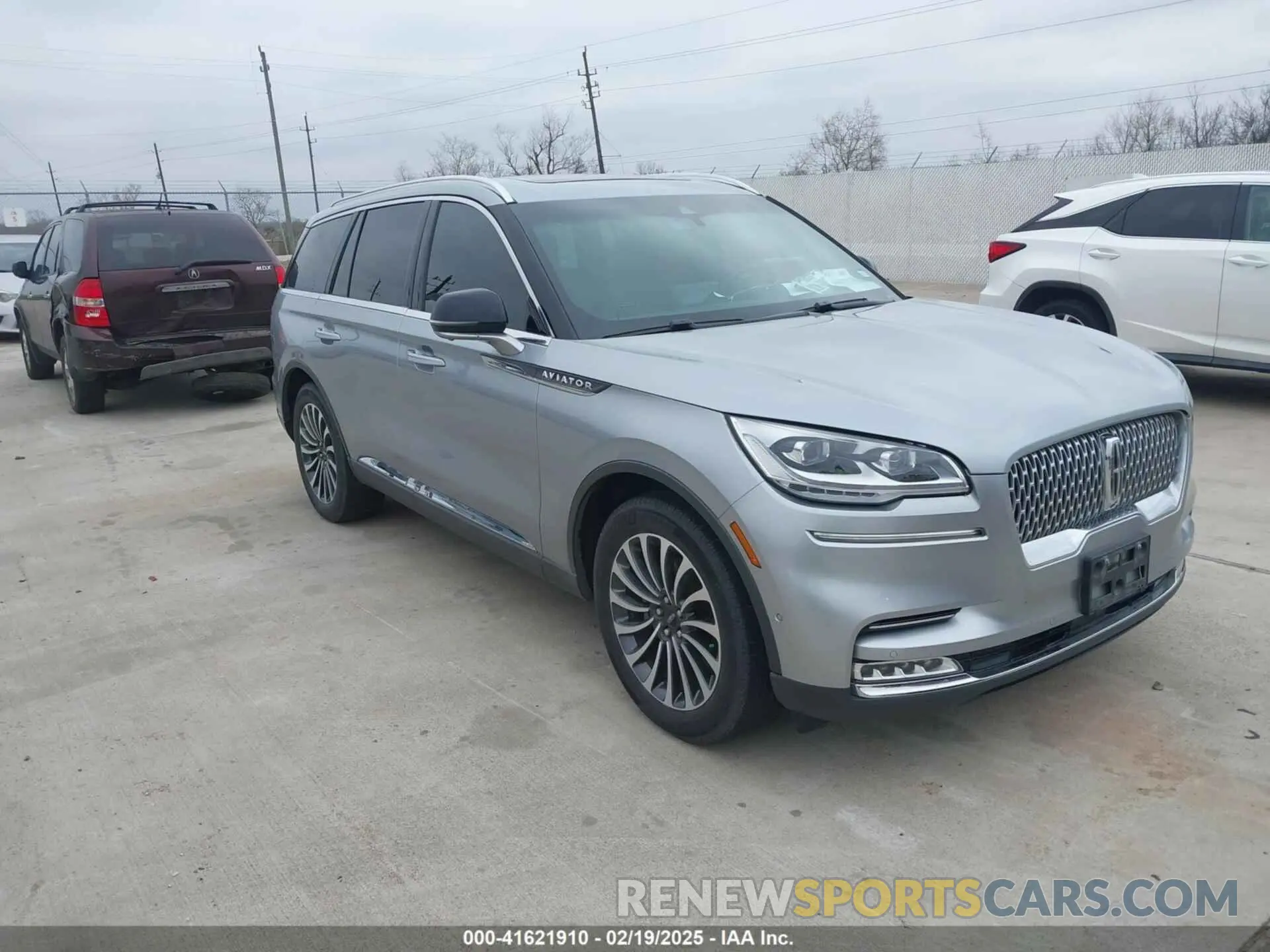 1 Photograph of a damaged car 5LM5J7WC3NGL22118 LINCOLN AVIATOR 2022