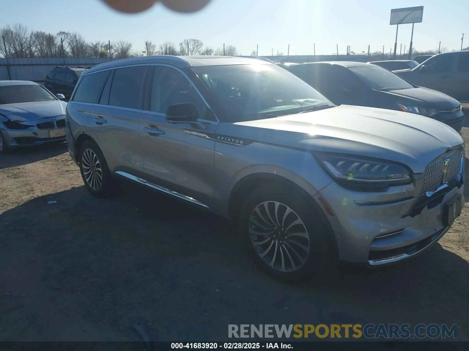 1 Photograph of a damaged car 5LM5J7WC4NGL16716 LINCOLN AVIATOR 2022