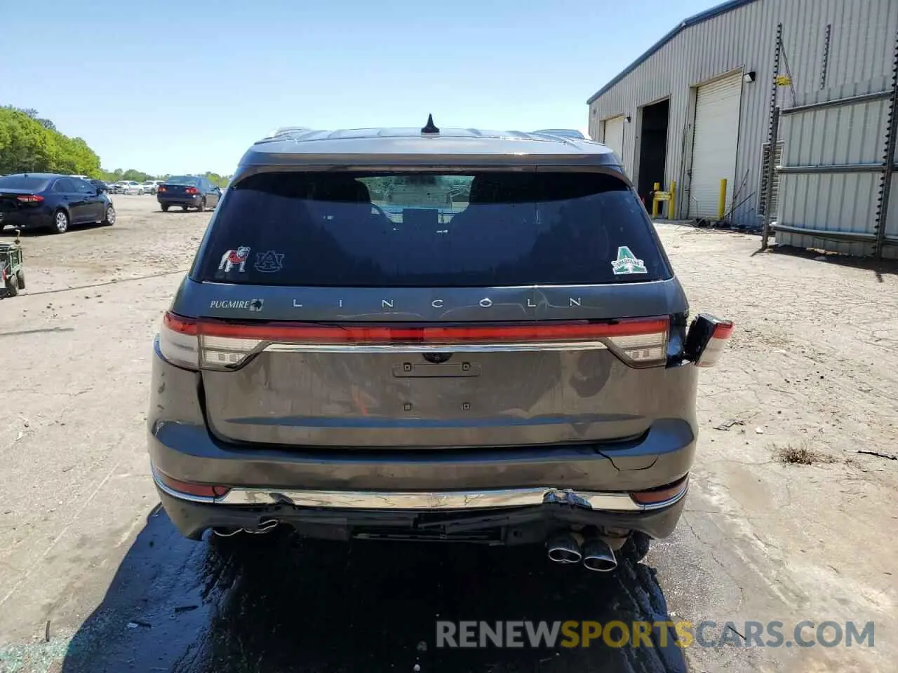 6 Photograph of a damaged car 5LM5J7XC0NGL16100 LINCOLN AVIATOR 2022