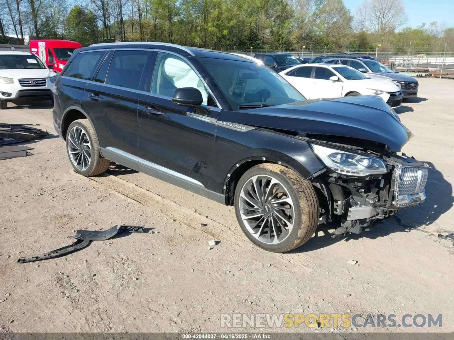 1 Photograph of a damaged car 5LM5J7XC1NGL08524 LINCOLN AVIATOR 2022