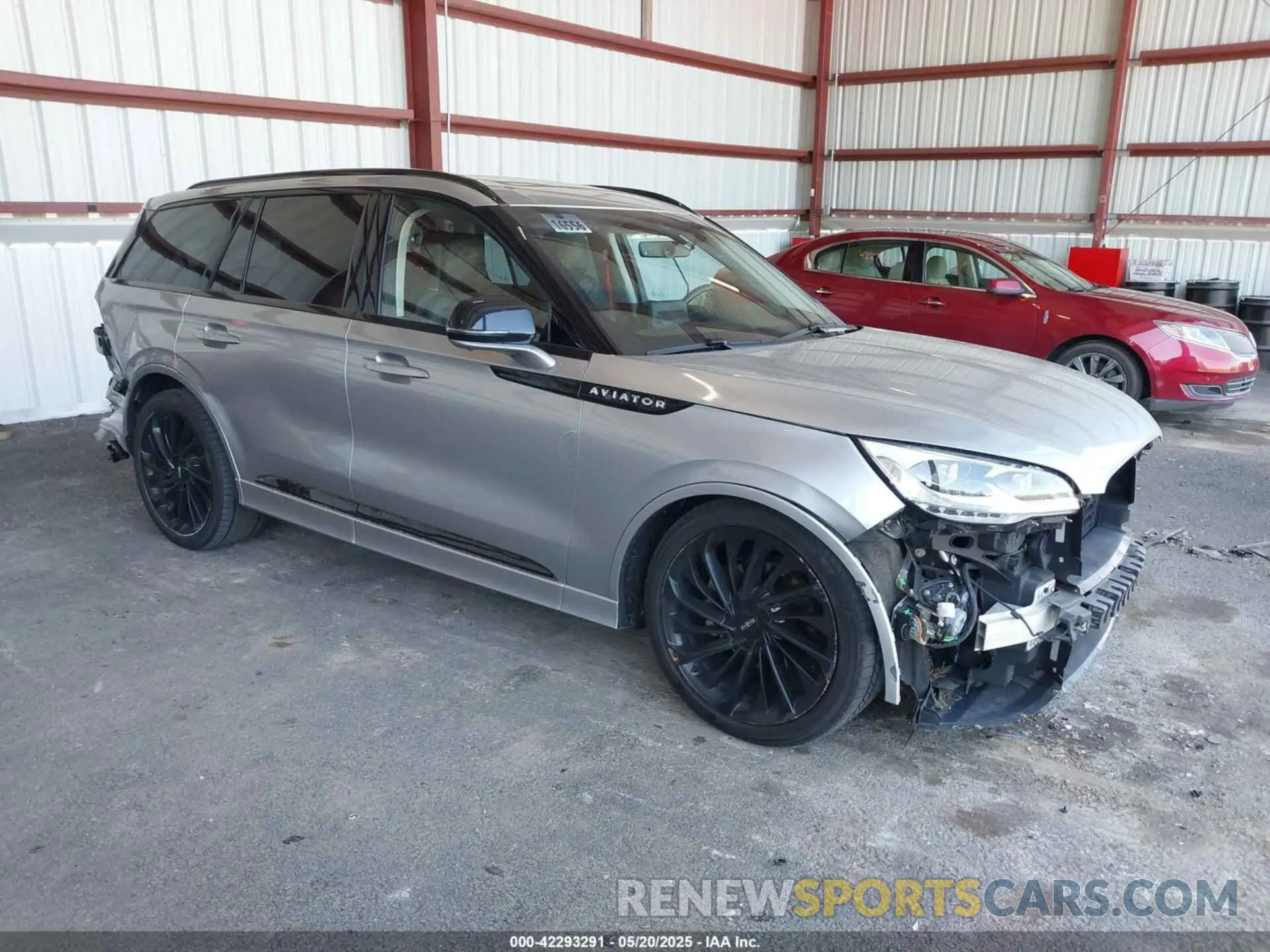 1 Photograph of a damaged car 5LM5J7XC2NGL22058 LINCOLN AVIATOR 2022