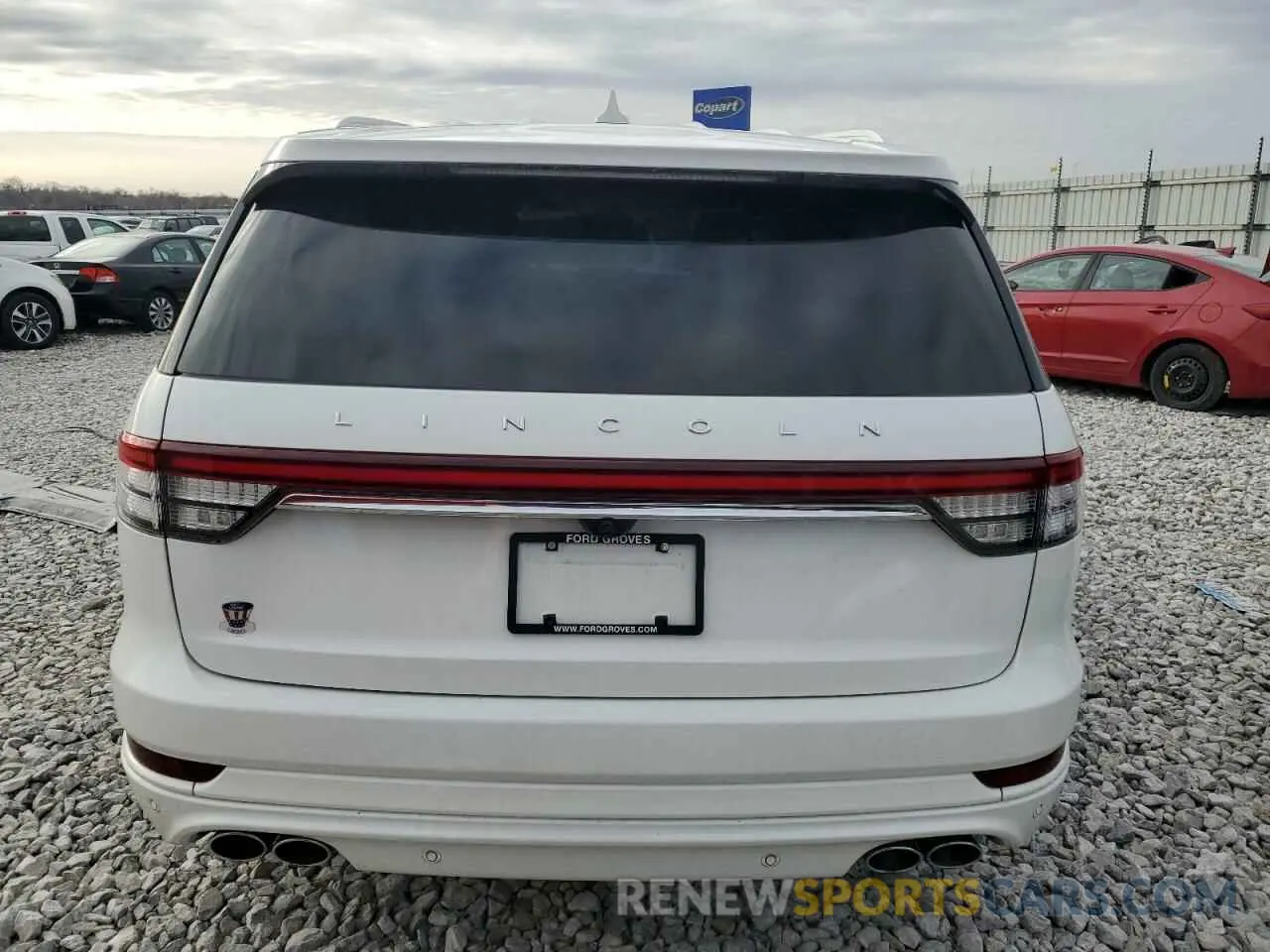 6 Photograph of a damaged car 5LM5J7XC4NGL02295 LINCOLN AVIATOR 2022