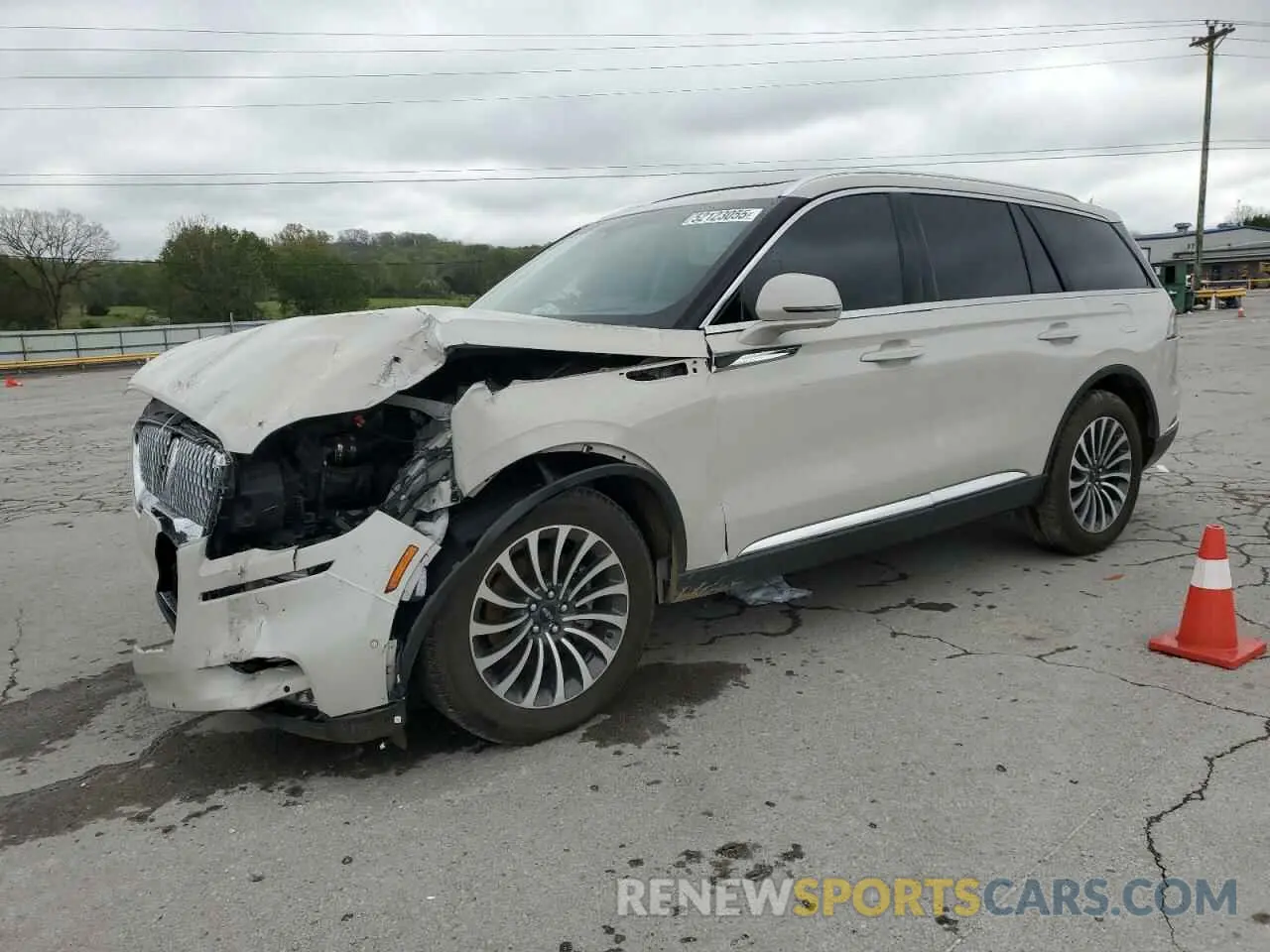 1 Photograph of a damaged car 5LM5J7XCXNGL02043 LINCOLN AVIATOR 2022