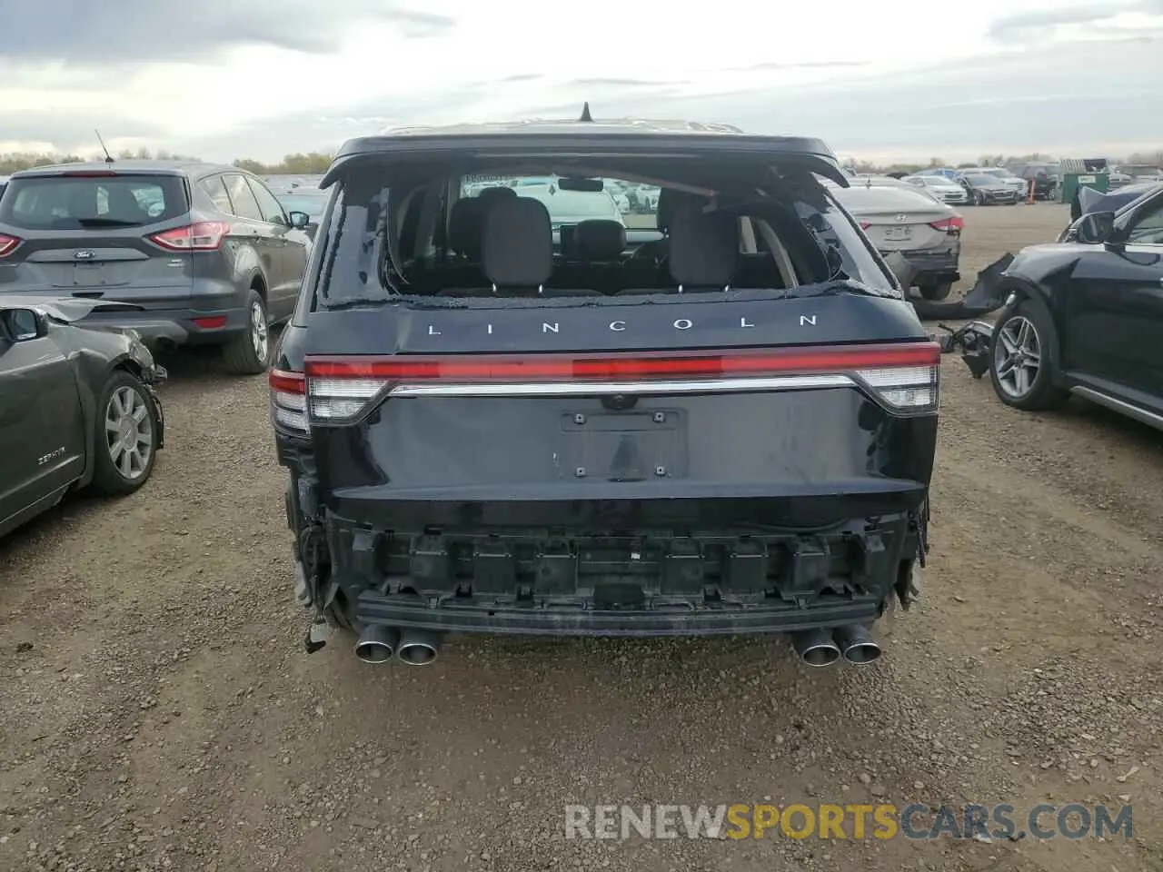 6 Photograph of a damaged car 5LM5J0WC8PGL09486 LINCOLN AVIATOR 2023