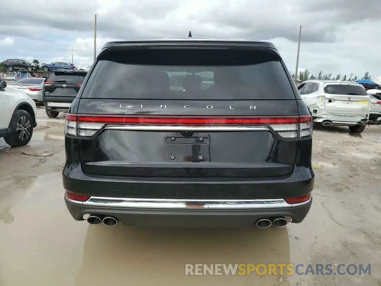 6 Photograph of a damaged car 5LM5J0XCXPGL09603 LINCOLN AVIATOR 2023