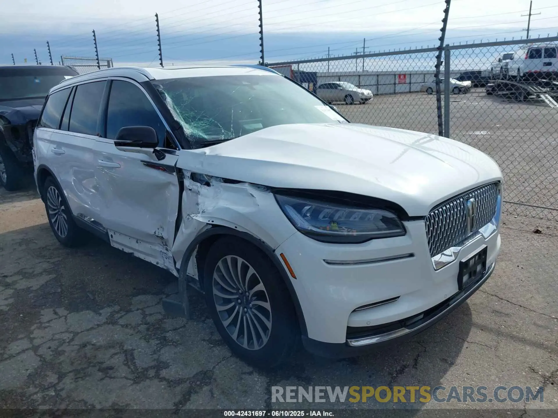 1 Photograph of a damaged car 5LM5J7WC1PGL06759 LINCOLN AVIATOR 2023