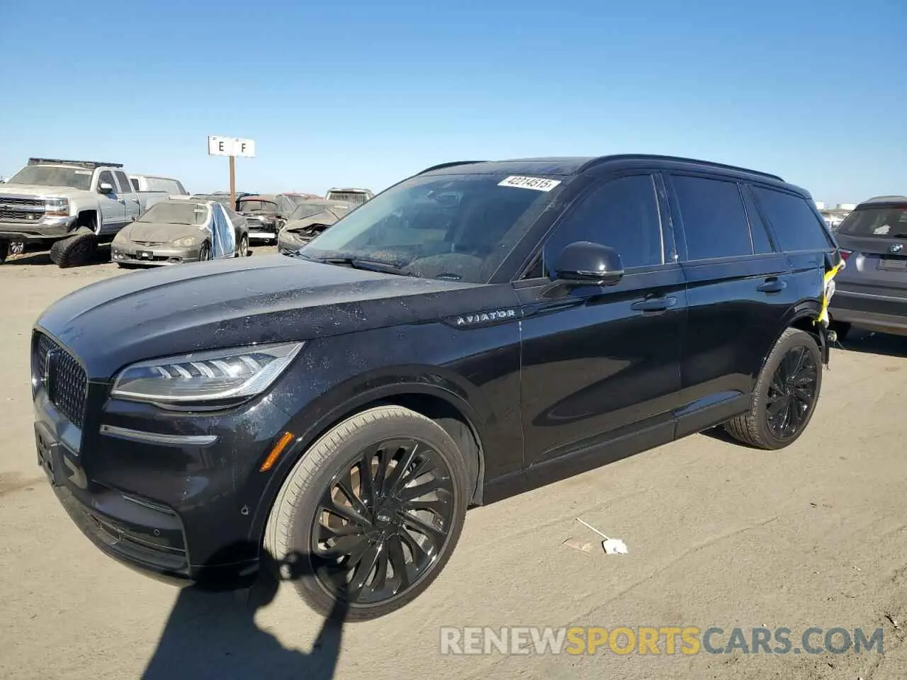 1 Photograph of a damaged car 5LM5J7WC1PGL14599 LINCOLN AVIATOR 2023