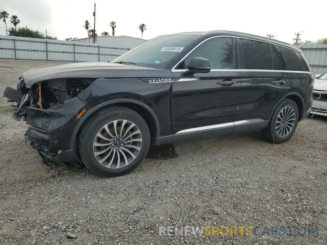 1 Photograph of a damaged car 5LM5J7WC2PGL01182 LINCOLN AVIATOR 2023