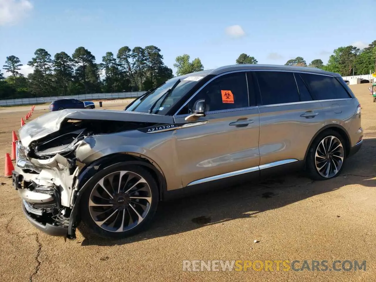1 Photograph of a damaged car 5LM5J7WC7PGL10427 LINCOLN AVIATOR 2023
