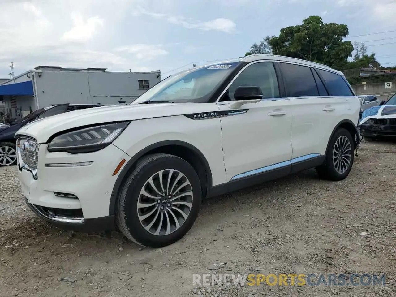 1 Photograph of a damaged car 5LM5J7WC8PGL12008 LINCOLN AVIATOR 2023