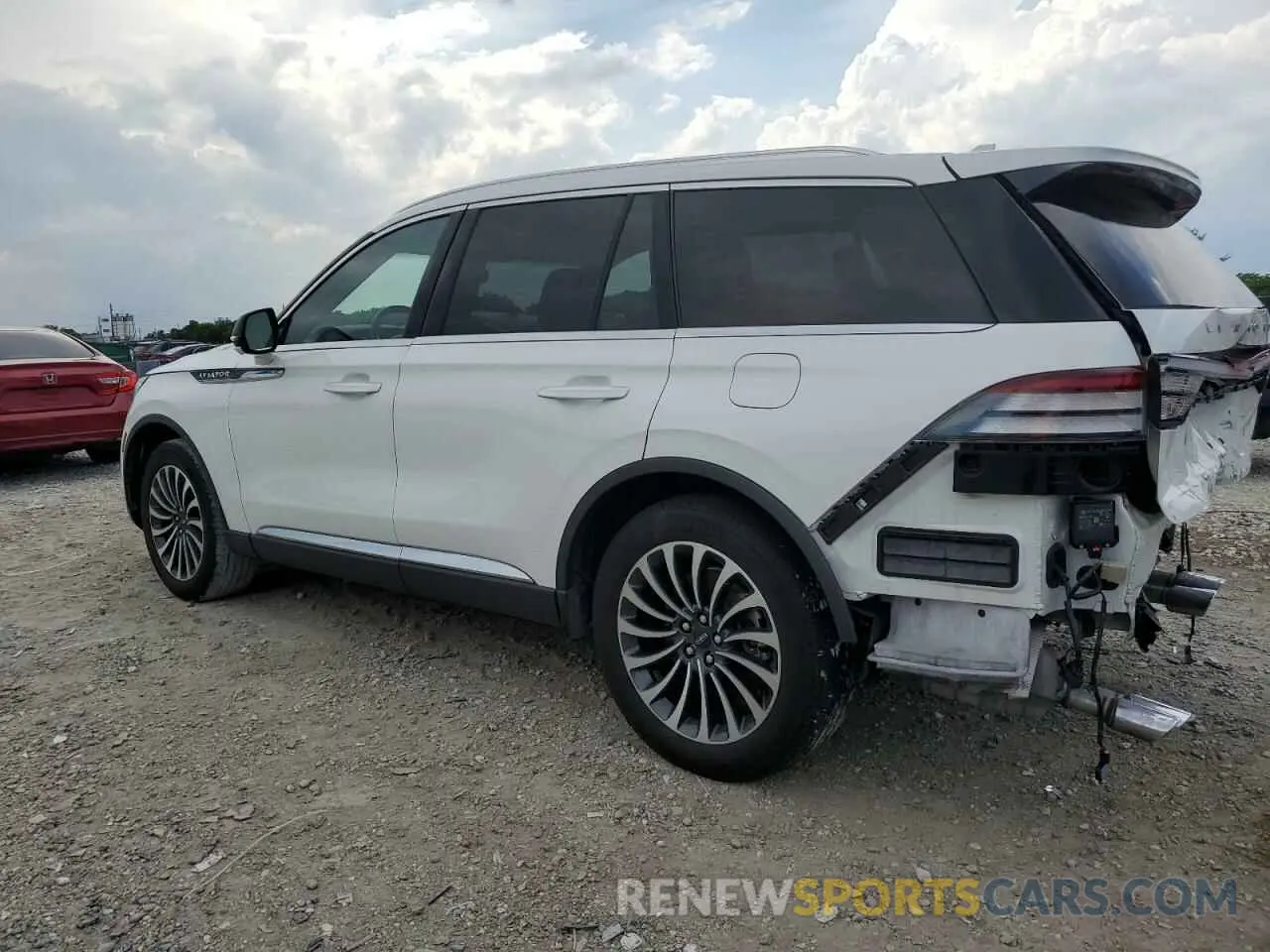 2 Photograph of a damaged car 5LM5J7WC8PGL12008 LINCOLN AVIATOR 2023