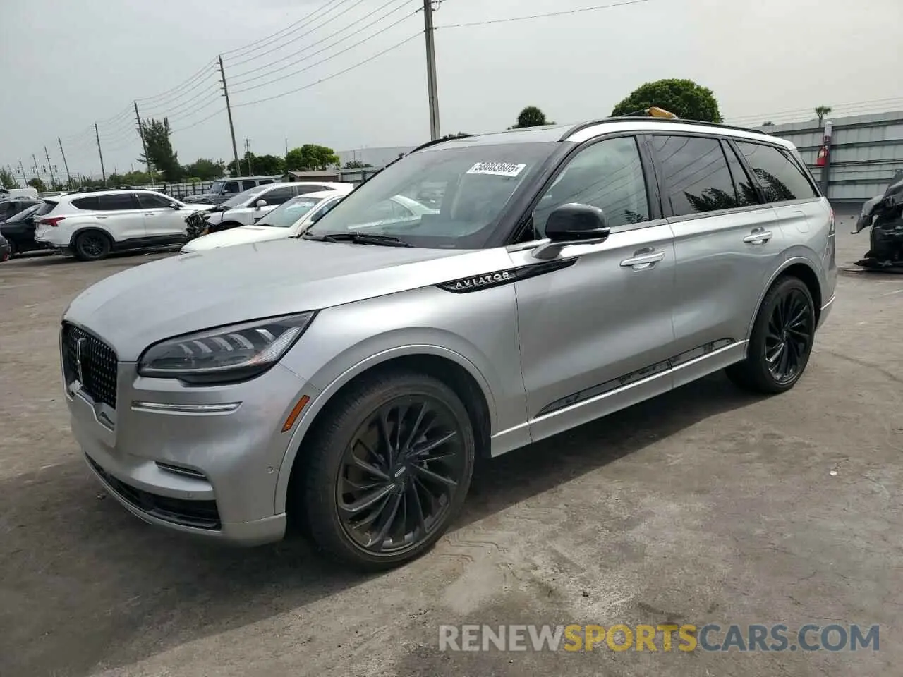 1 Photograph of a damaged car 5LM5J7WCXPGL20322 LINCOLN AVIATOR 2023