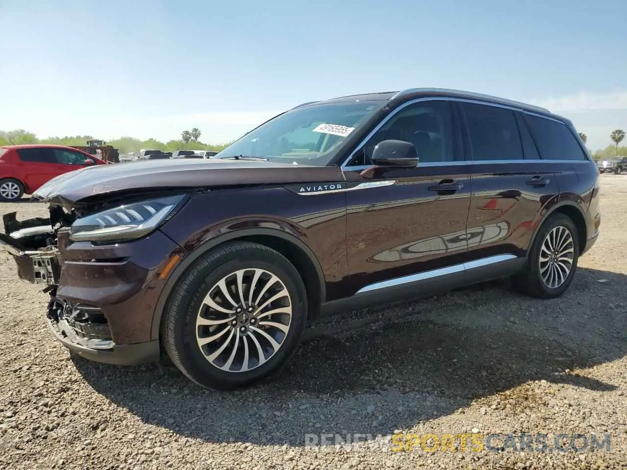 1 Photograph of a damaged car 5LM5J7WCXPGL27075 LINCOLN AVIATOR 2023
