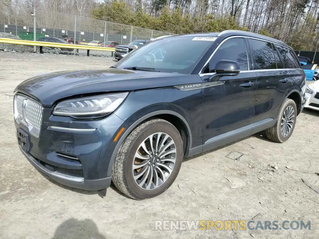 1 Photograph of a damaged car 5LM5J7XC5PGL08335 LINCOLN AVIATOR 2023