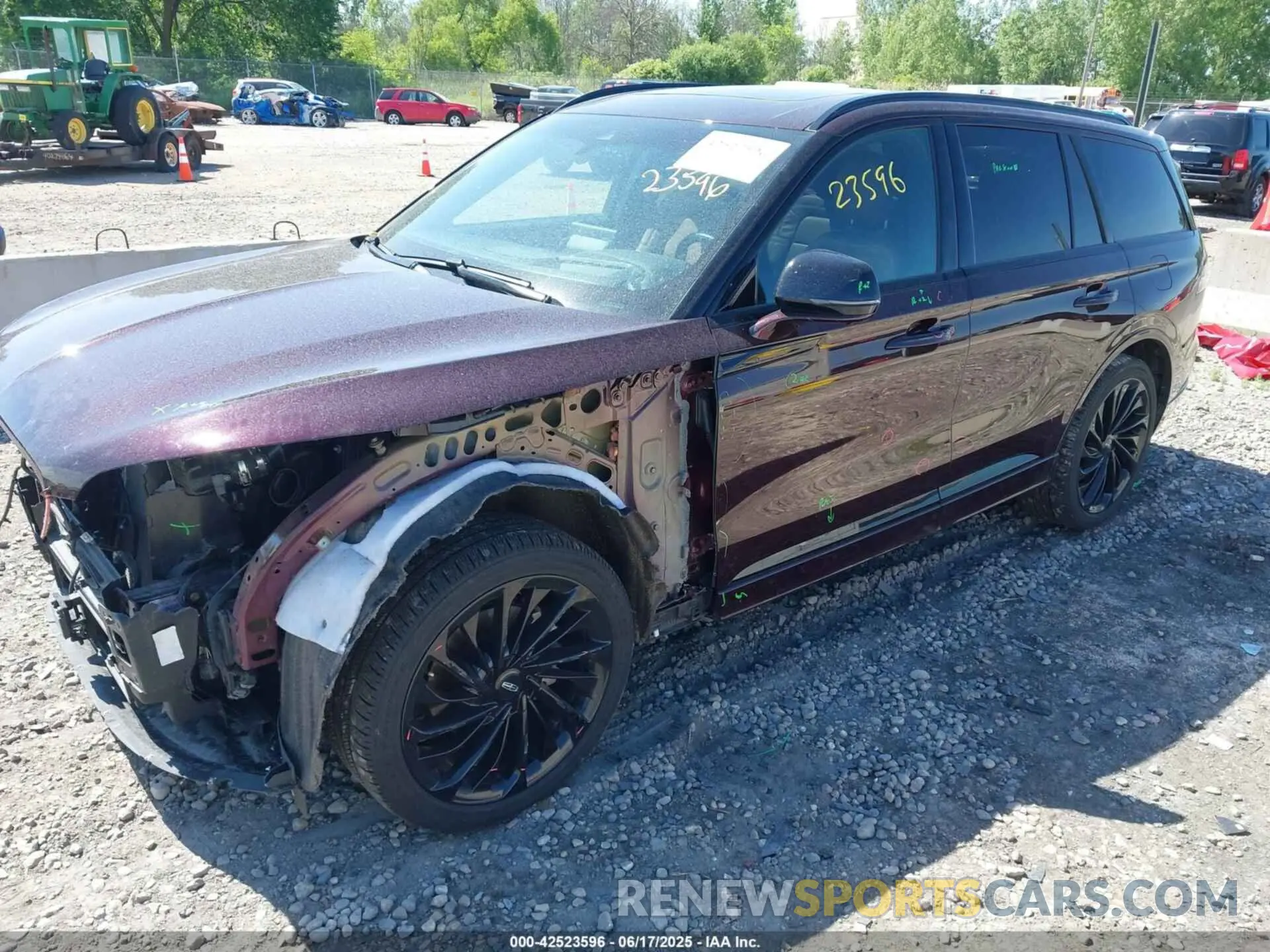 2 Photograph of a damaged car 5LM5J7XC7PGL13911 LINCOLN AVIATOR 2023