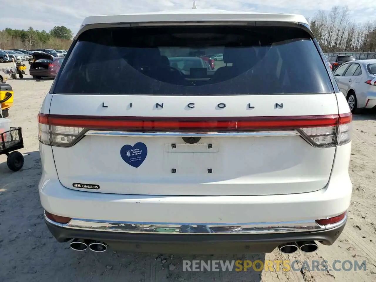 6 Photograph of a damaged car 5LM5J7XC9PGL09911 LINCOLN AVIATOR 2023