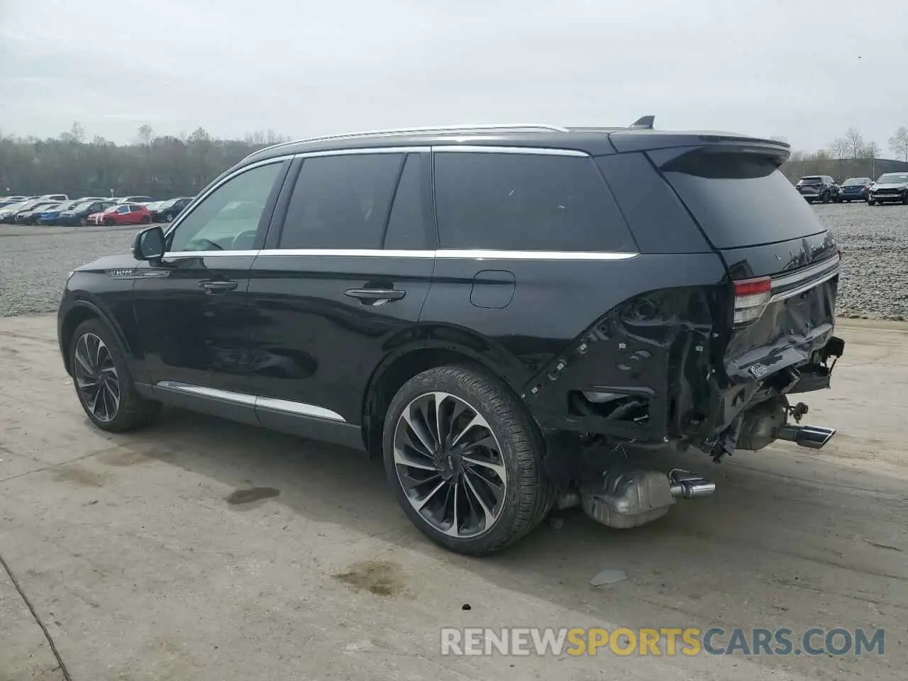2 Photograph of a damaged car 5LM5J7XC9PGL28572 LINCOLN AVIATOR 2023