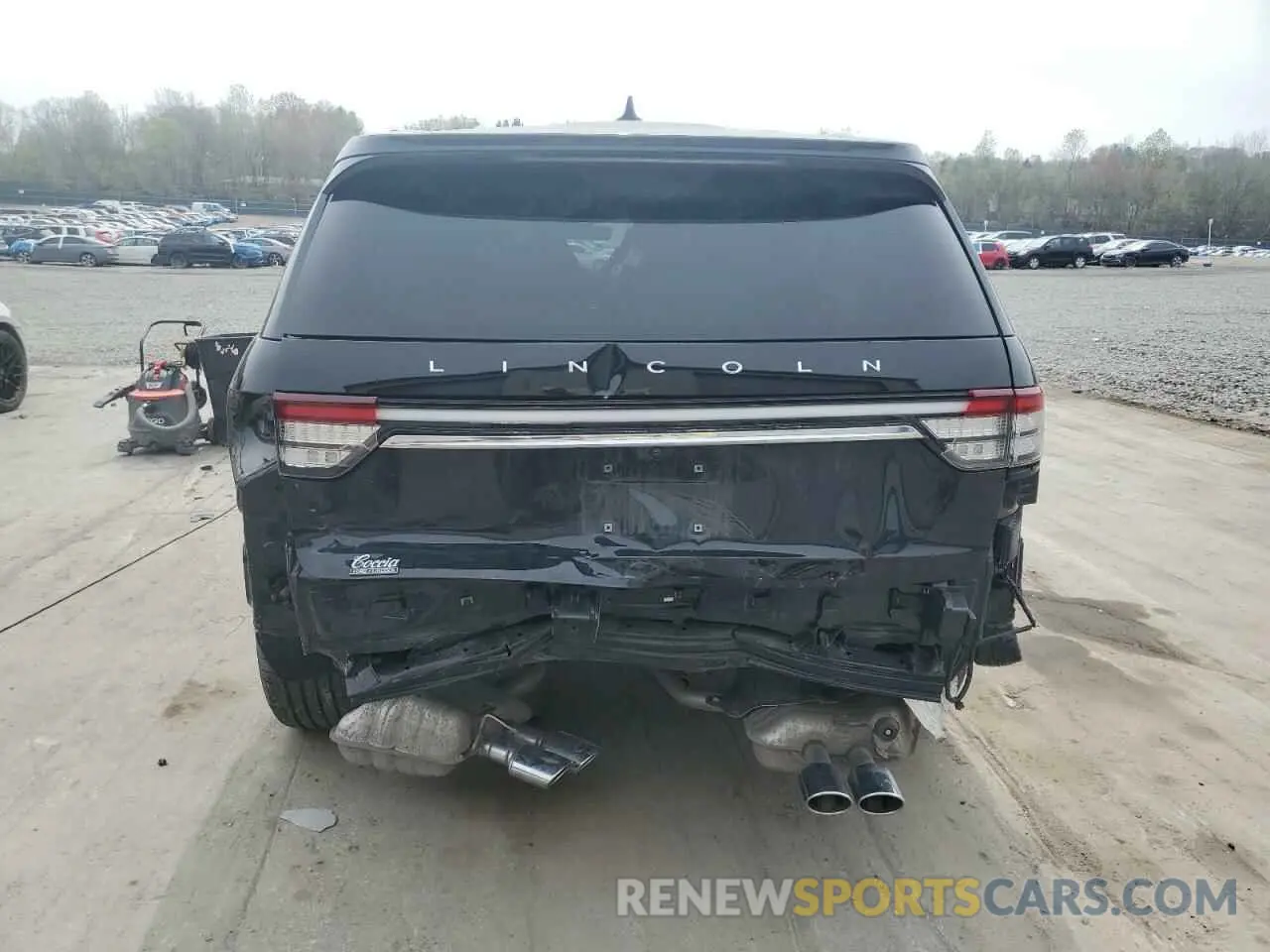 6 Photograph of a damaged car 5LM5J7XC9PGL28572 LINCOLN AVIATOR 2023