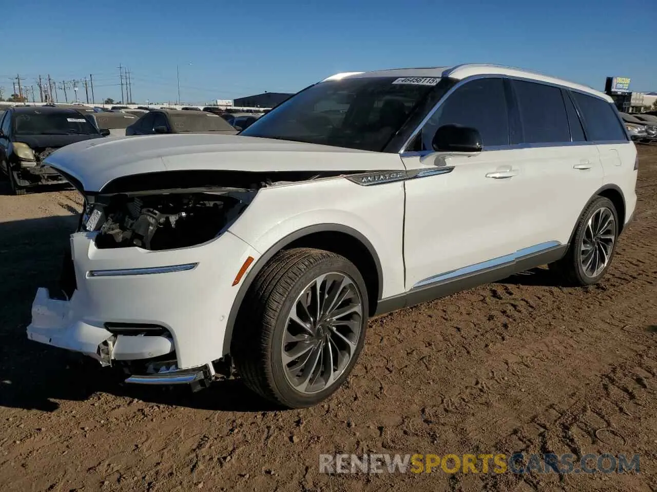 1 Photograph of a damaged car 5LM5J7XCXPGL29049 LINCOLN AVIATOR 2023