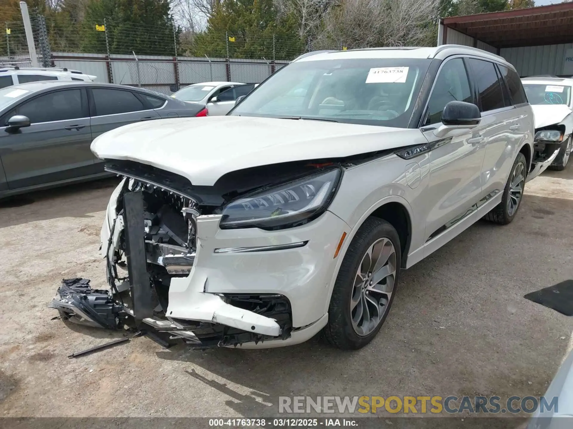 2 Photograph of a damaged car 5LMYJ8XY0PNL01898 LINCOLN AVIATOR 2023