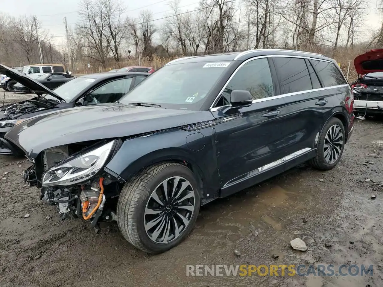 1 Photograph of a damaged car 5LMYJ9YY5PNL02145 LINCOLN AVIATOR 2023