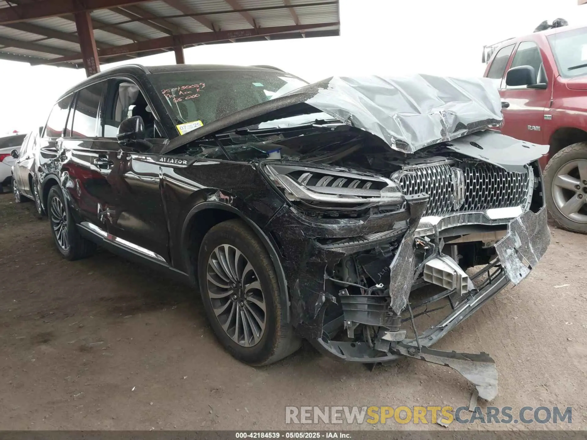 1 Photograph of a damaged car 5LM5J7WC2RGL05445 LINCOLN AVIATOR 2024