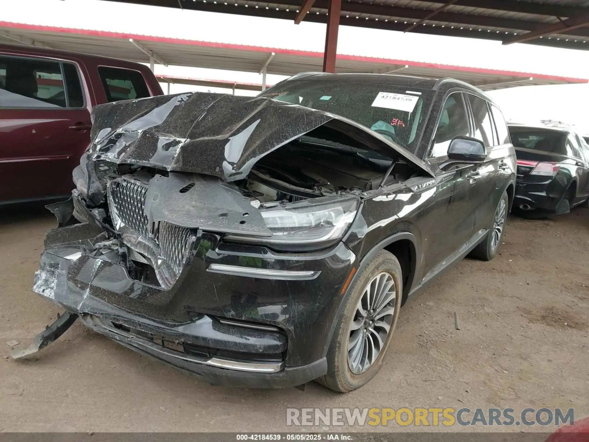 2 Photograph of a damaged car 5LM5J7WC2RGL05445 LINCOLN AVIATOR 2024