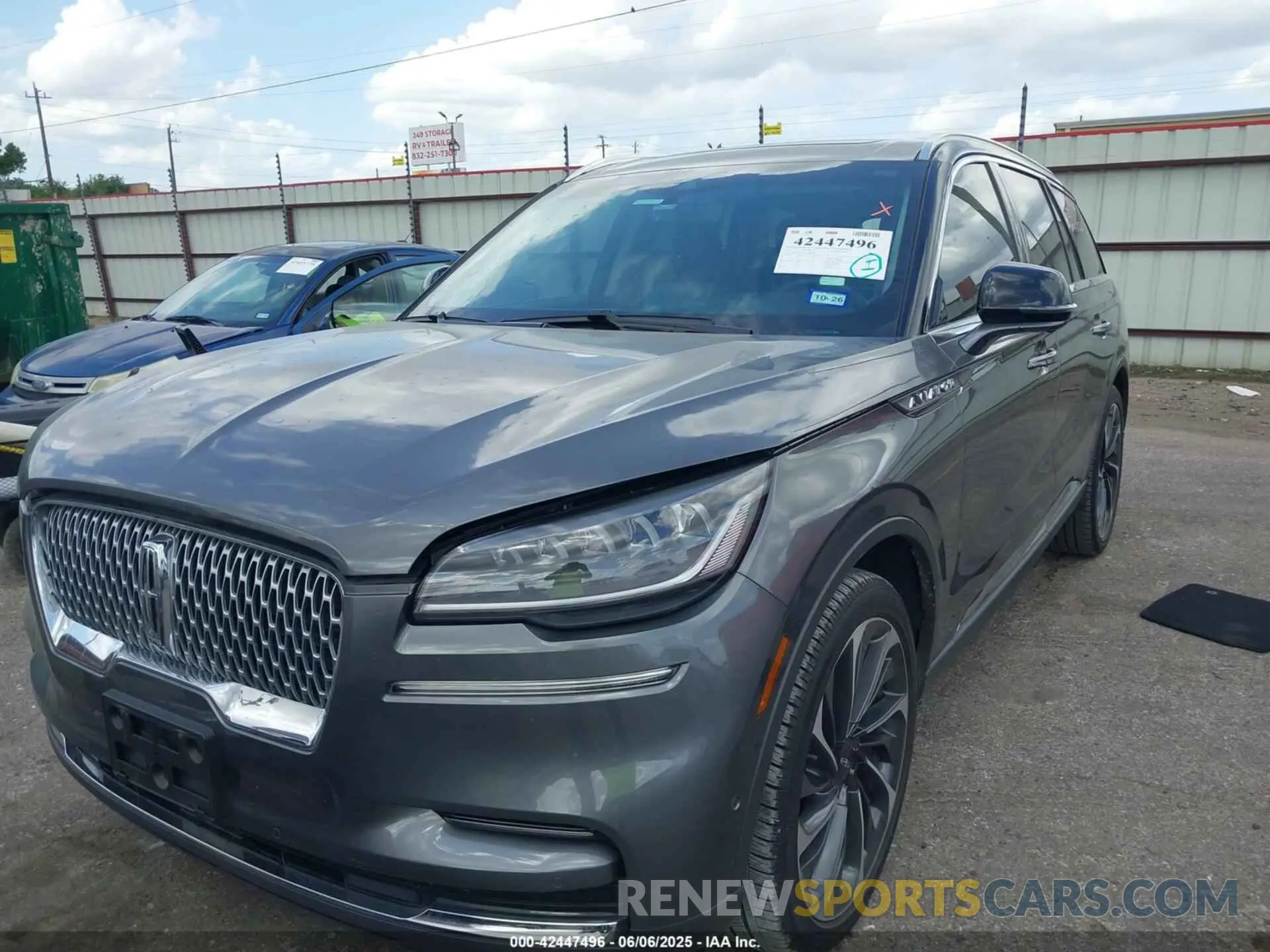 2 Photograph of a damaged car 5LM5J7WC2RGL08720 LINCOLN AVIATOR 2024