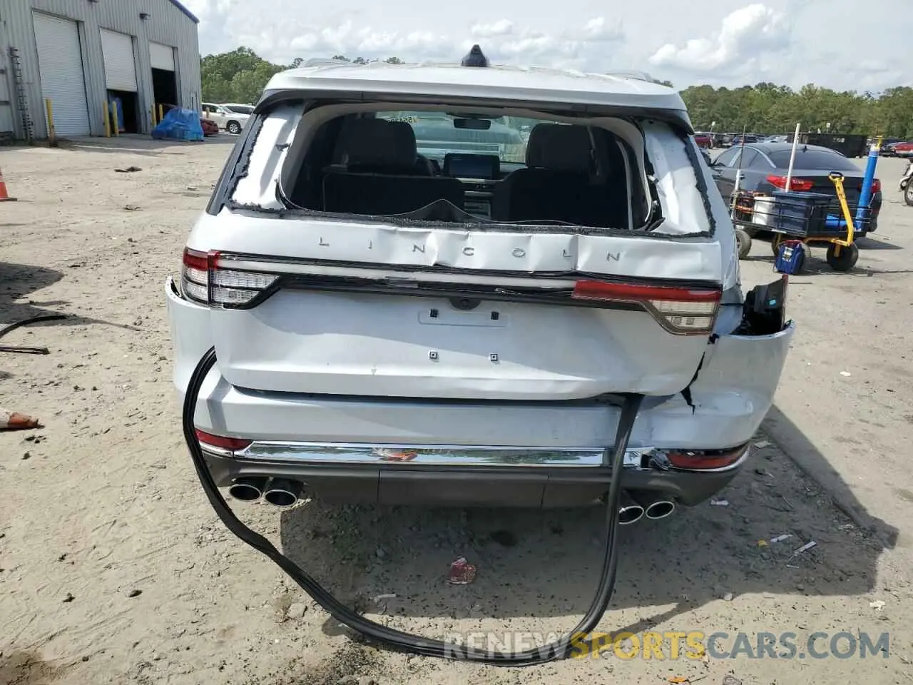 6 Photograph of a damaged car 5LM5J6WC0SGL17576 LINCOLN AVIATOR 2025