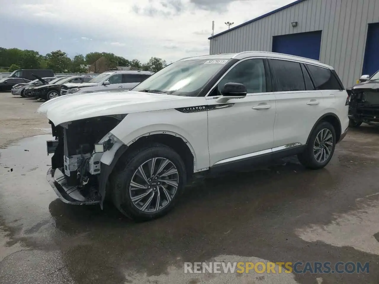 1 Photograph of a damaged car 5LM5J6XC2SGL02799 LINCOLN AVIATOR 2025